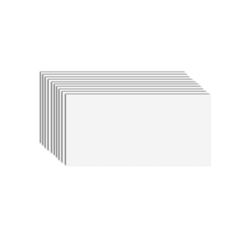 BowLift | Peel and Stick Tiles Rectangular Peel and Stick Back Plate 10 Pack