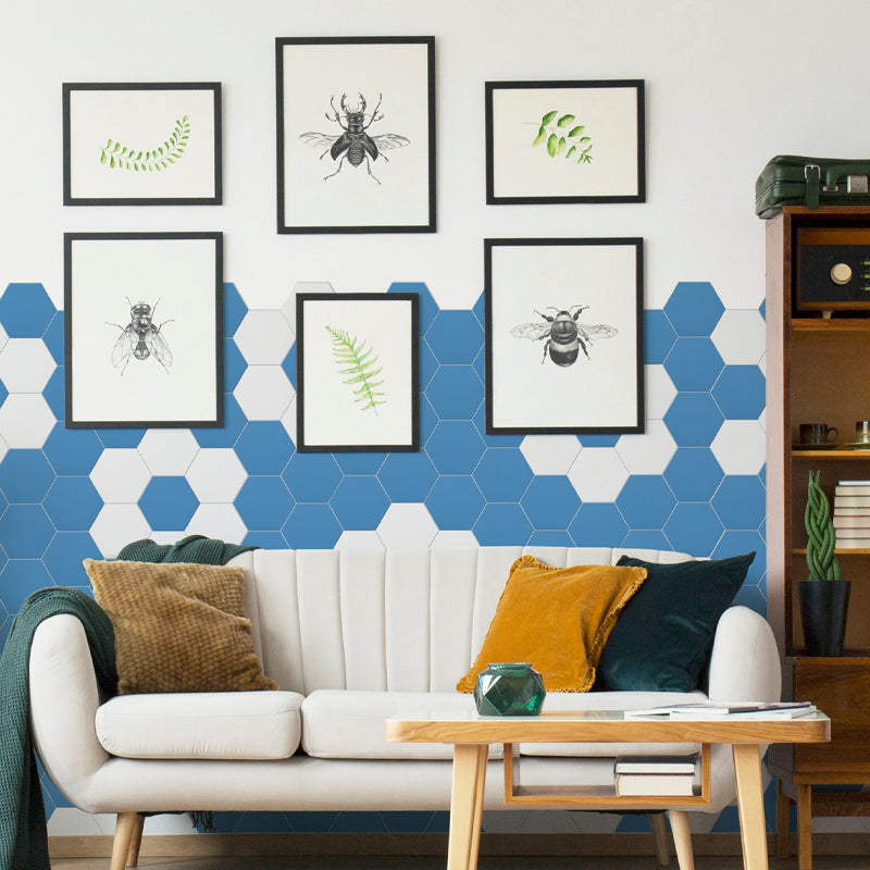 BowLift | Peel and Stick Tiles Hexagonal Peel and Stick Back Wall 20 Pack
