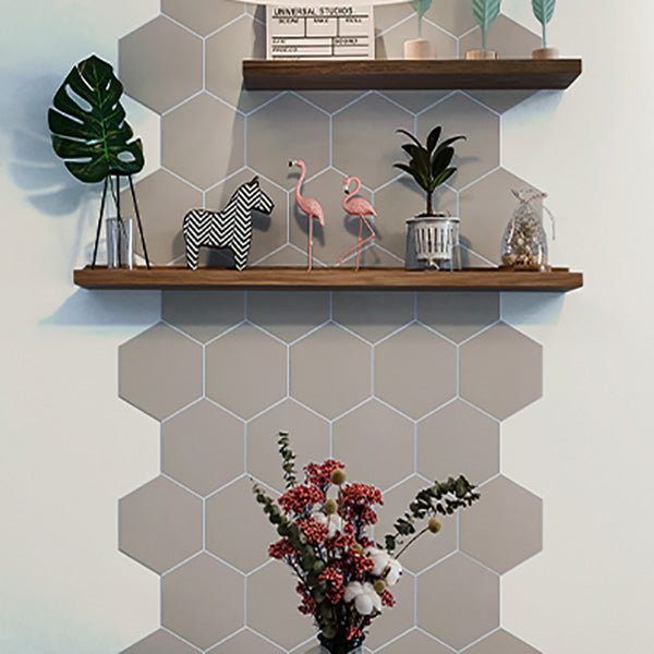 BowLift | Peel and Stick Tiles Hexagonal Peel and Stick Backwall 20 Pack for the Bathroom