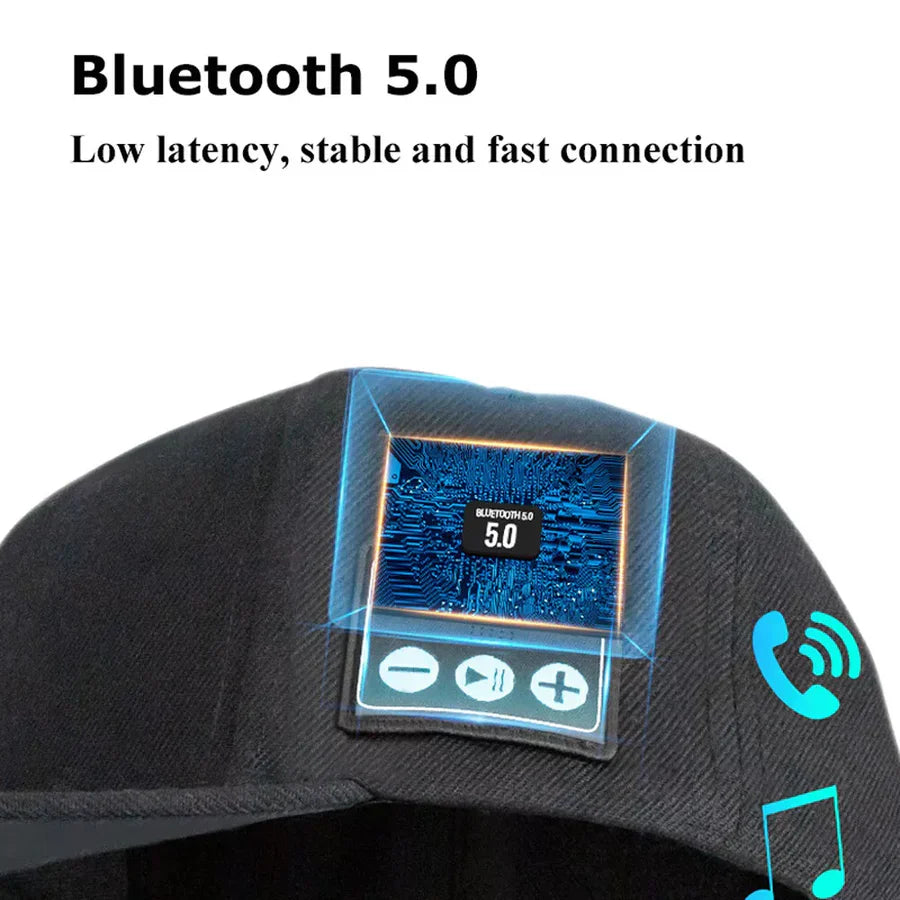 BowLift | Bluetooth Speaker Baseball Cap – Wireless, Waterproof, and Stylish