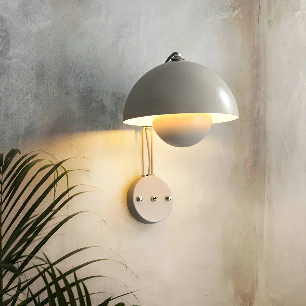 BowLift | BudLume - Mushroom Light Cozy Scandinavian Wall Lamp
