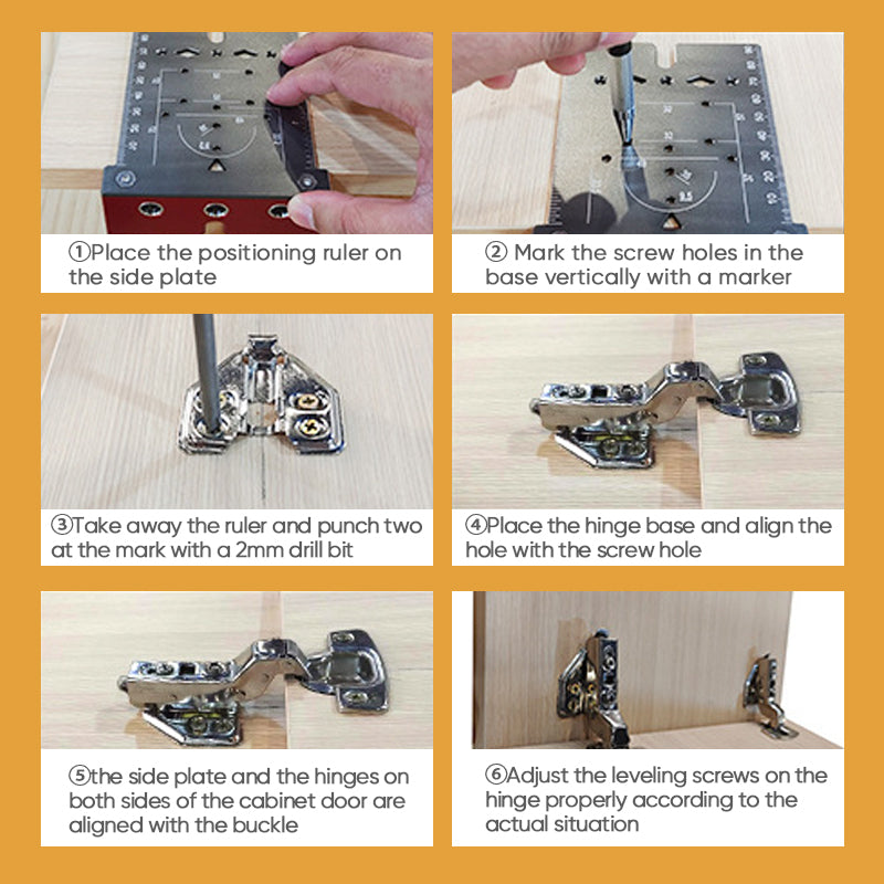 BowLift | 35mm Hinge Punch Locator