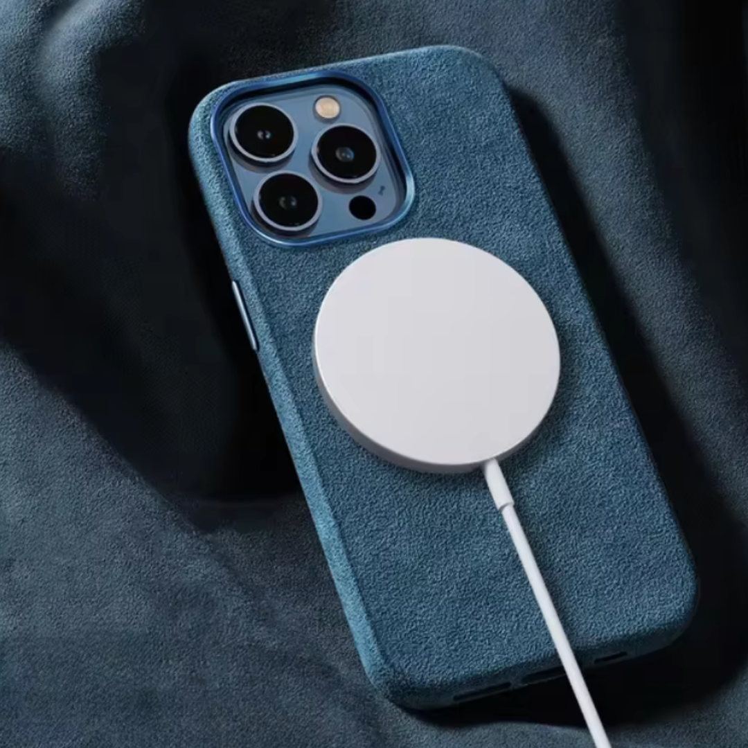 BowLift | iPhone Best MagSafe case – "Alcantara"