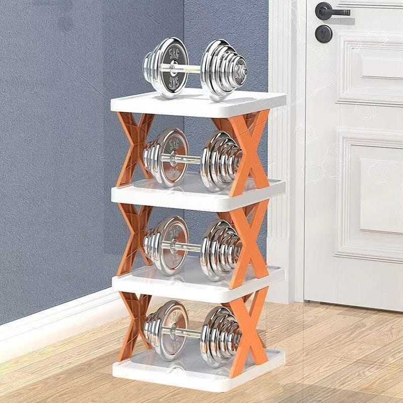 BowLift | Foldable Multi-Layer Shoe Rack, Shoe Storage Organizer