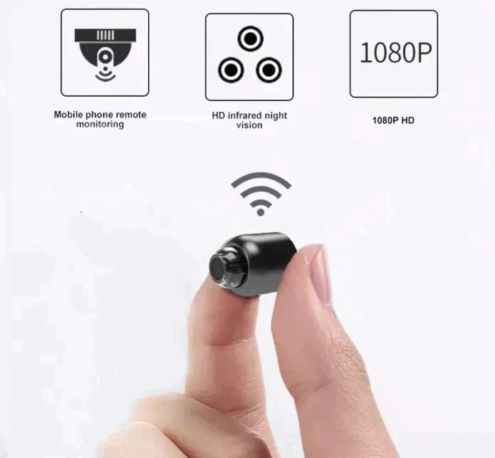 BowLift | Super small WiFi surveillance camera night vision IP security camera