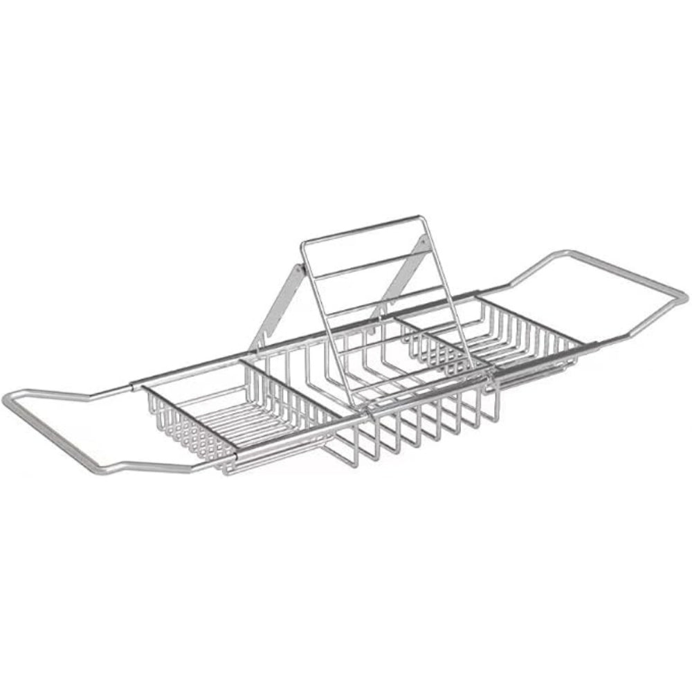 BowLift | Adjustable Stainless Steel Bathtub Caddy Tray