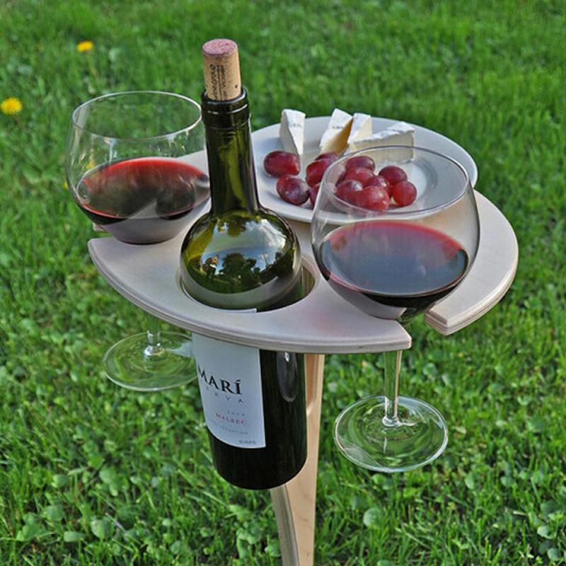 BowLift | Outdoor portable DIY folding table for wine