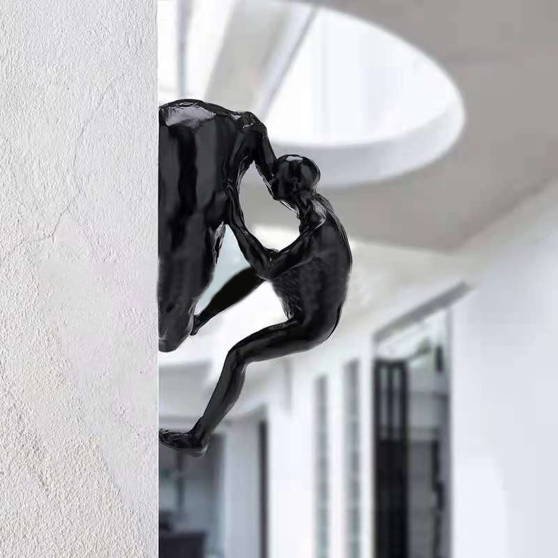 BowLift | Climbing wall hanging statues