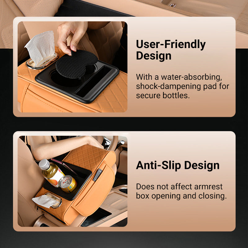 BowLift | Integrated multifunctional riser cushion for car armrests under pressure