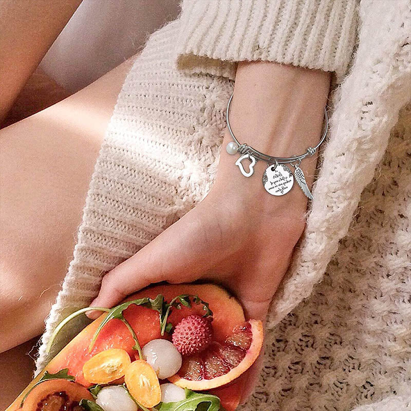 BowLift | A "Sister is God's Way Of Making Sure We Never Walk Alone" Bangle