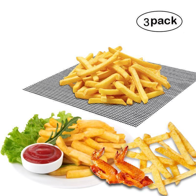 BowLift | Reusable non-stick PTFE fiberglass grill mat