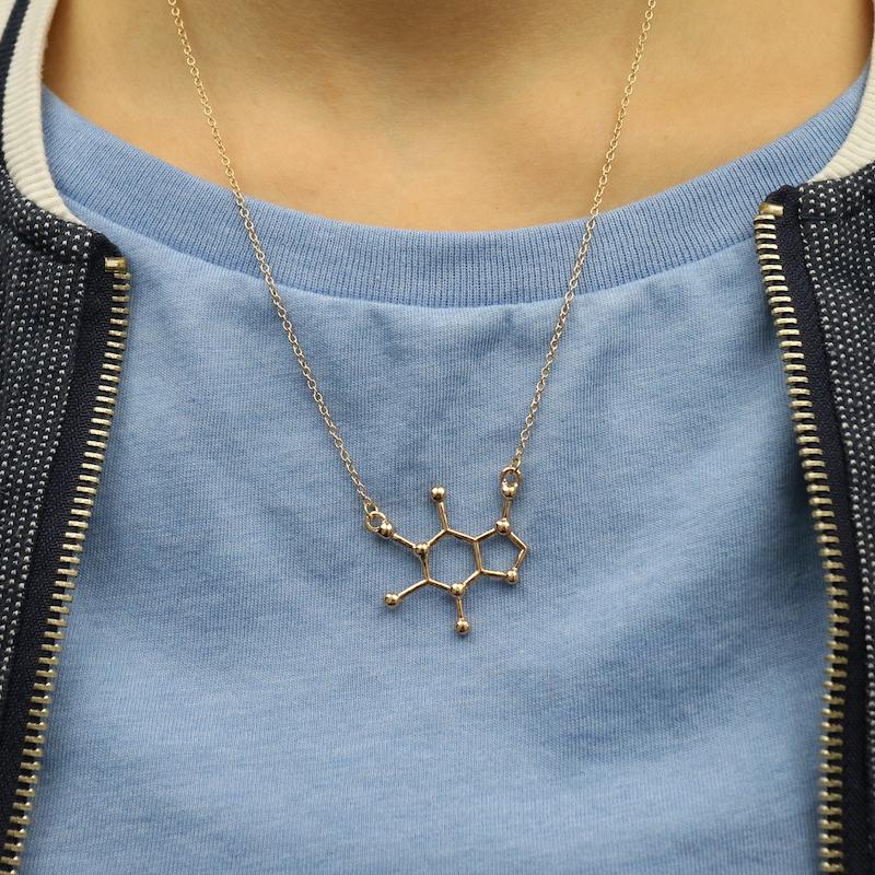 BowLift | Chemical Molecule Pendant Necklace