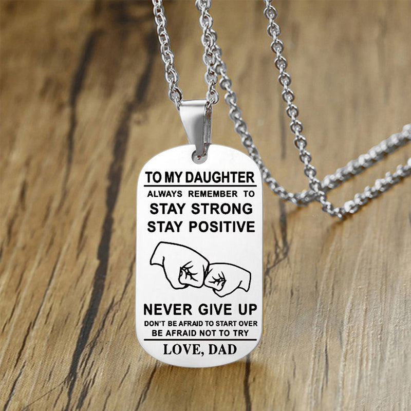 BowLift | English Alphabet Stainless Steel Necklace