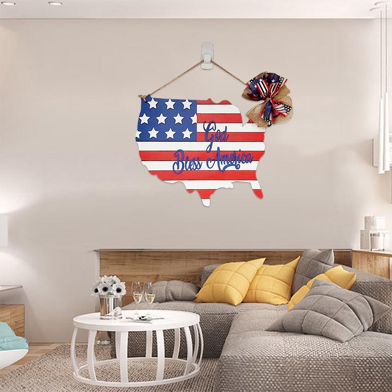 BowLift | America Flag Decorative Sign
