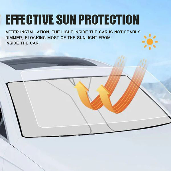 BowLift | Foldable car windshield sunshade
