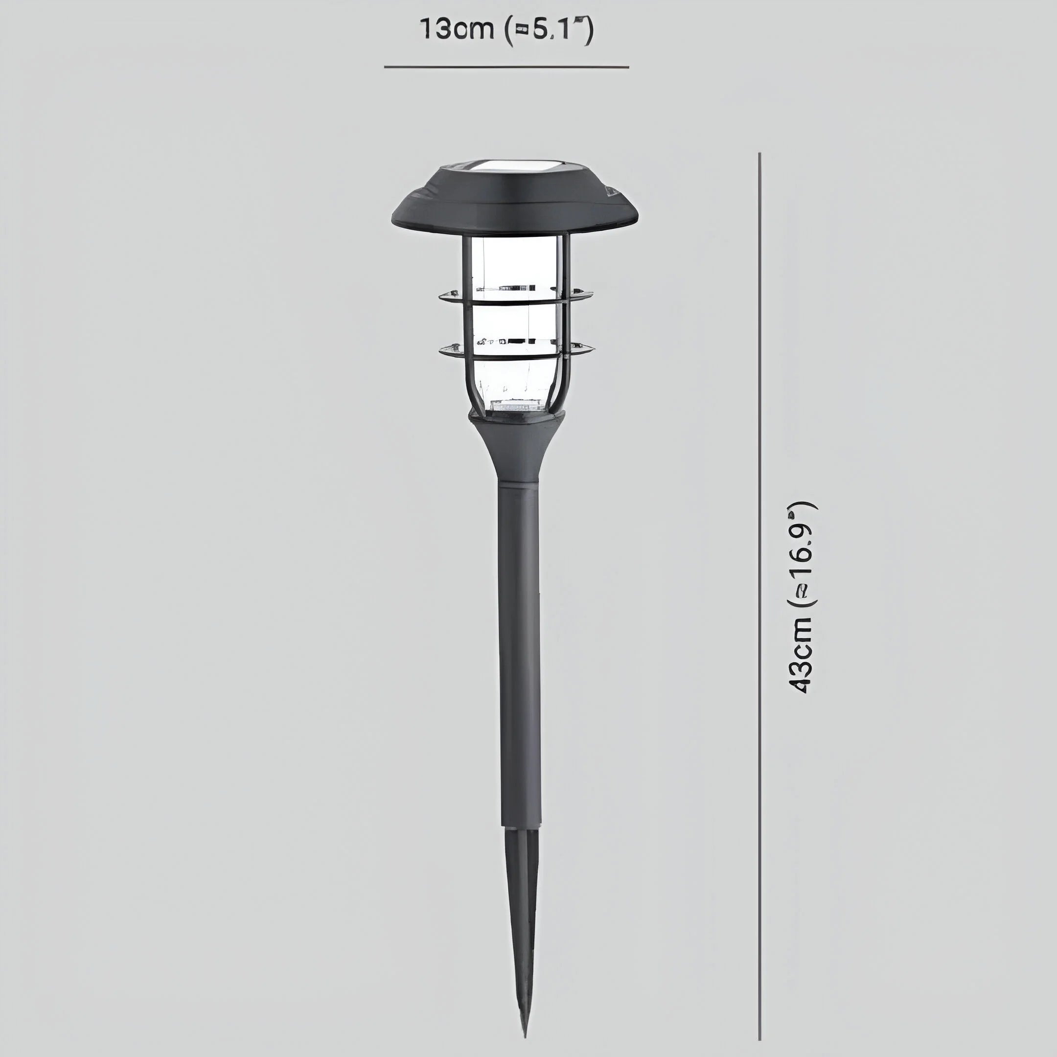 LumiPillar – Solar LED Pathway Garden Light