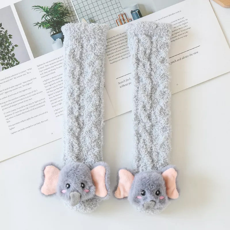 BowLift | Baby Winter Fluffy Fuzzy Socks