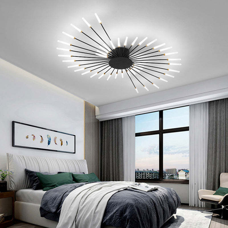 BowLift | GlowHaven - Sleek Ceiling Lamp for Home Spaces
