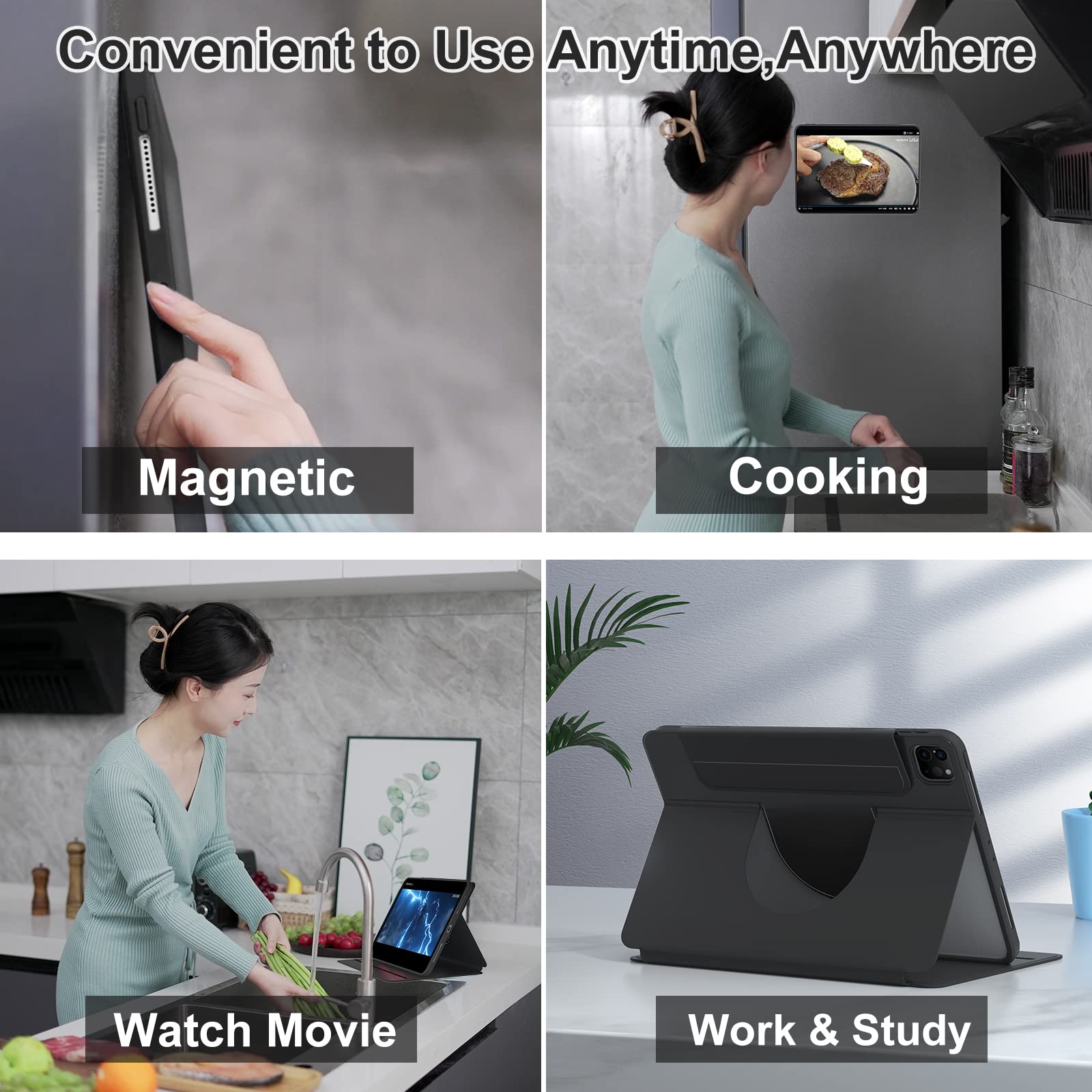 BowLift | 360° Rotatable Slide Tablet Case