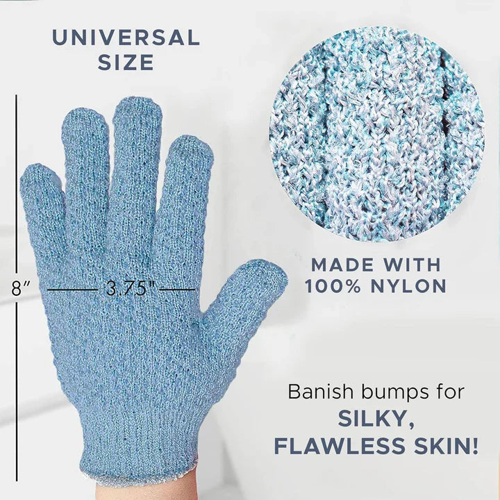 BowLift | Exfoliating Bath Gloves β Set of 2