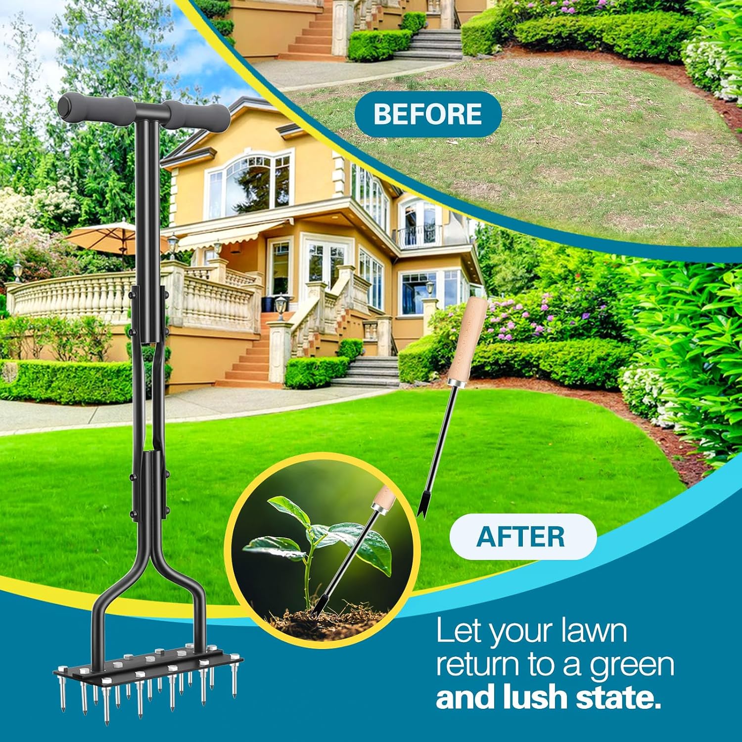 BowLift | GreenSpike – Revitalize your lawn!