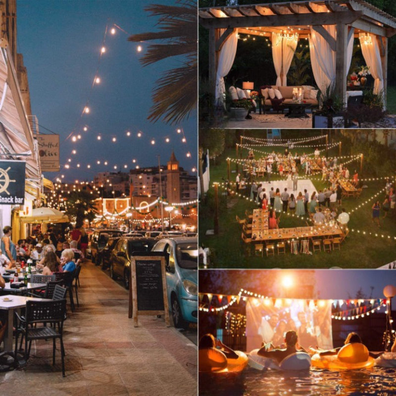 BowLift | Royaleva Outdoor Dimmable String Lights - 20 ft LED Ambient Lighting
