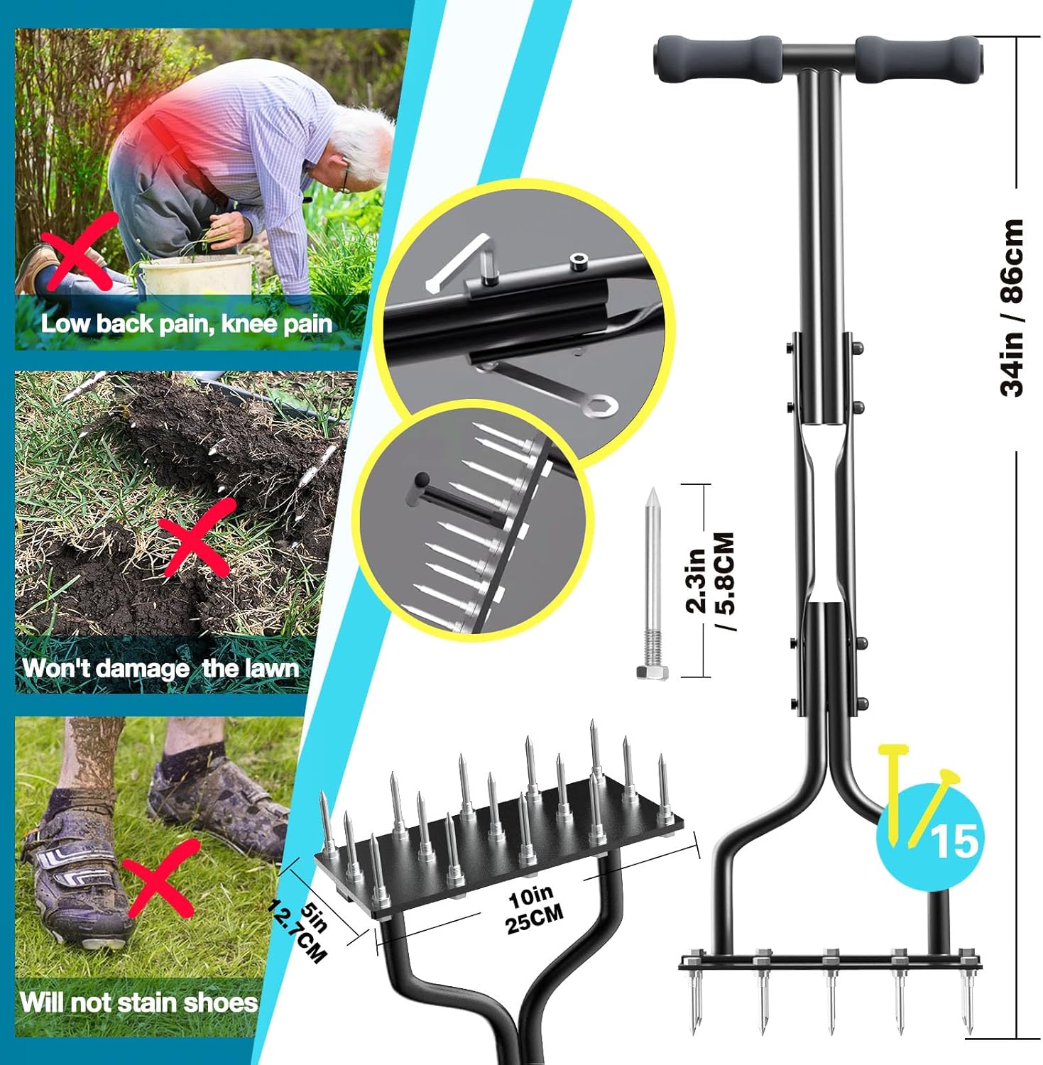 BowLift | GreenSpike – Revitalize your lawn!