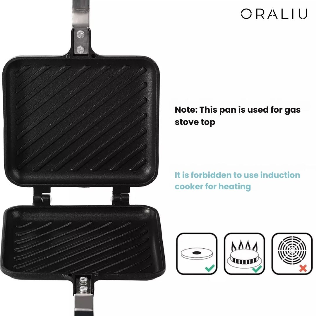 BowLift | Camping Sandwich Maker – Non-Stick, Perfect for Outdoor Cooking