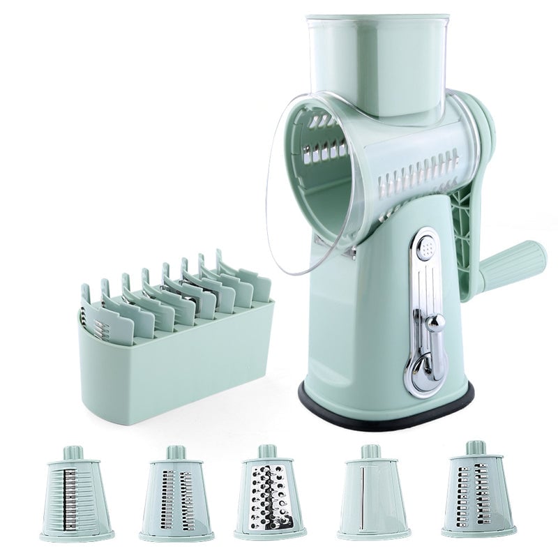 BowLift | 5 in 1 Cheese Vegetable Grater with Handle