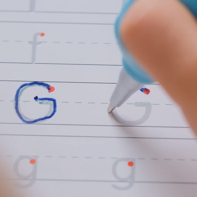 BowLift | Reusable ribbed handwriting workbooks
