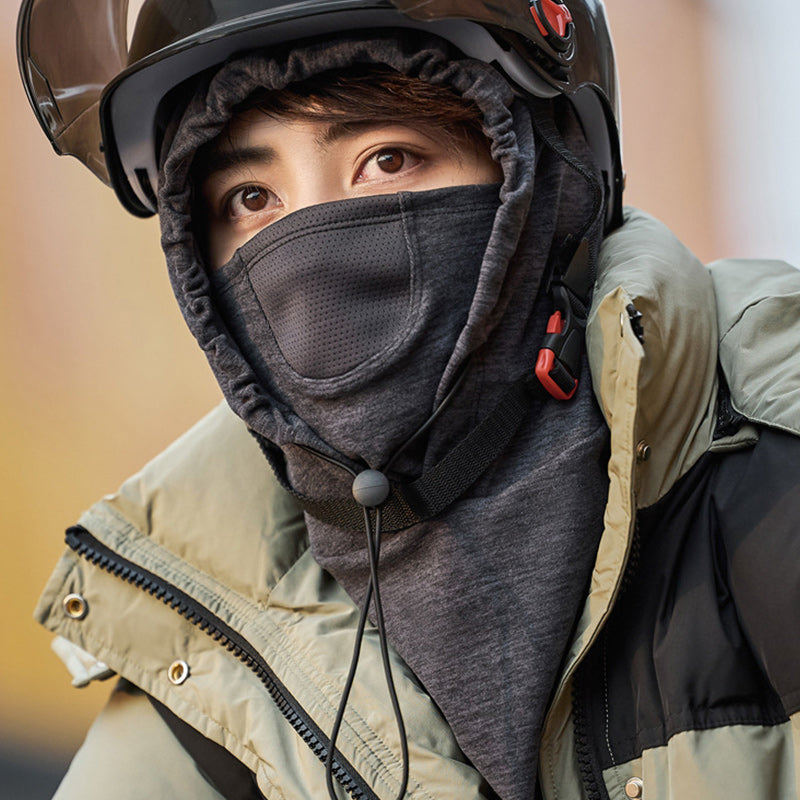 BowLift | Hooded Face Mask with Neck Warmer for Cycling