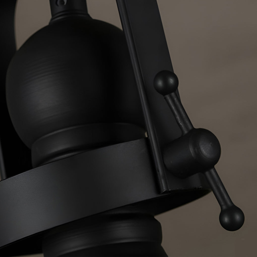 BowLift | Antique Glass Iron Retro Industrial Chandelier Pendant Ceiling Lights