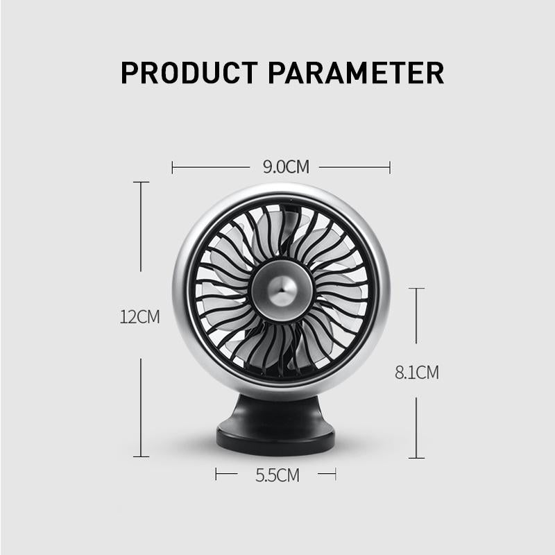 BowLift | Car Air Outlet USB Fan