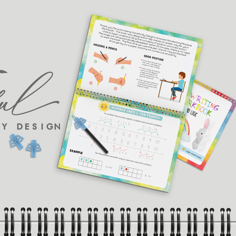 BowLift | Reusable ribbed handwriting workbooks