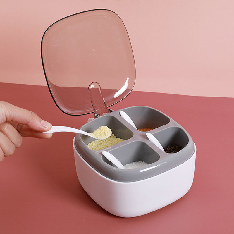 BowLift | Four Seasoning Box With Lid