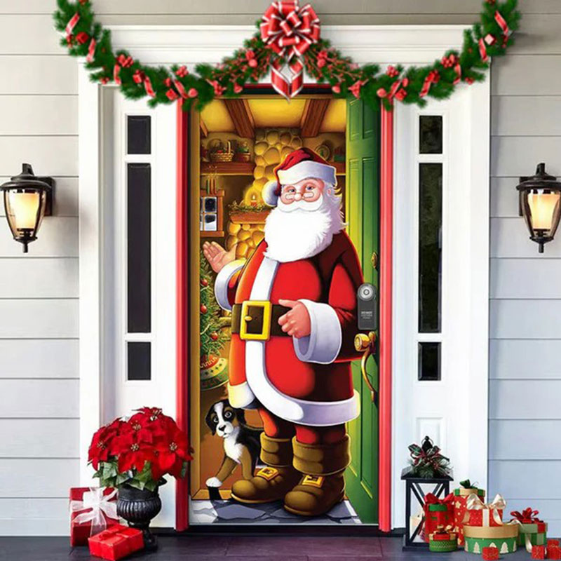 BowLift | Christmas decoration door cover