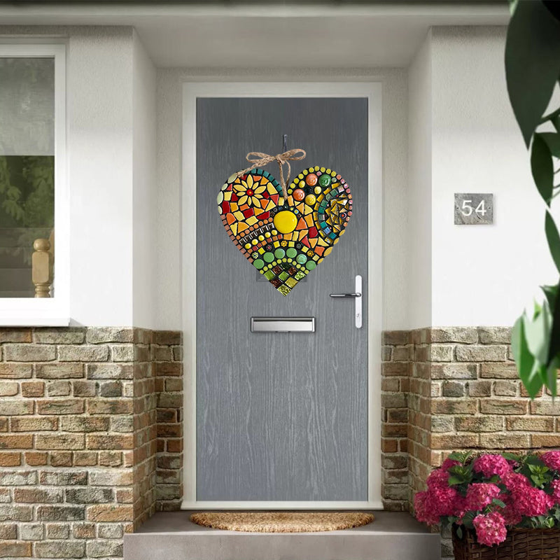 BowLift | Large Garden Mosaic Heart Decoration