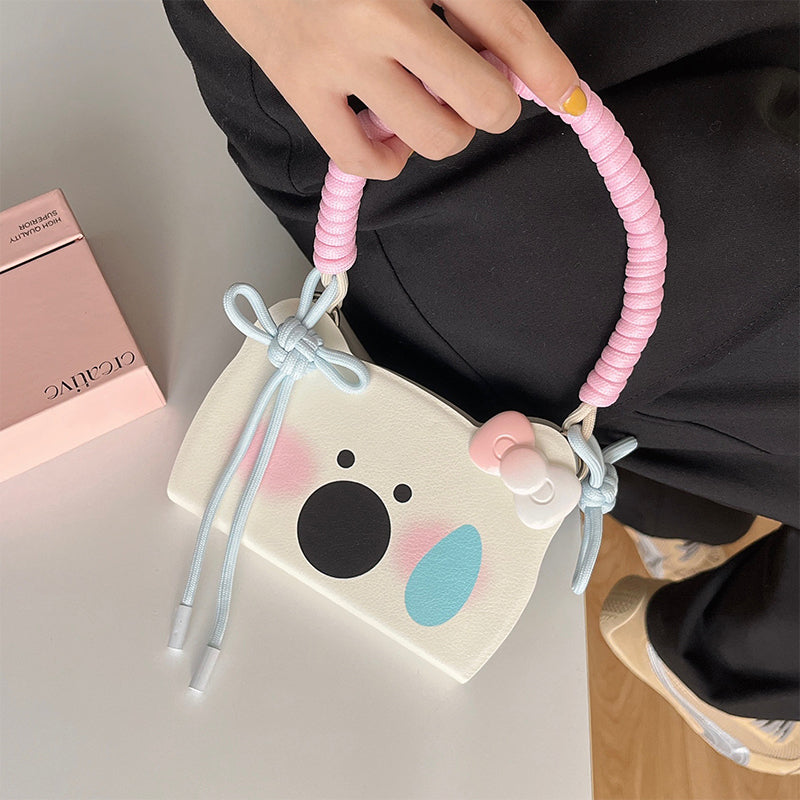 BowLift | Insta-Style Cartoon Westie Flip-Phone Case