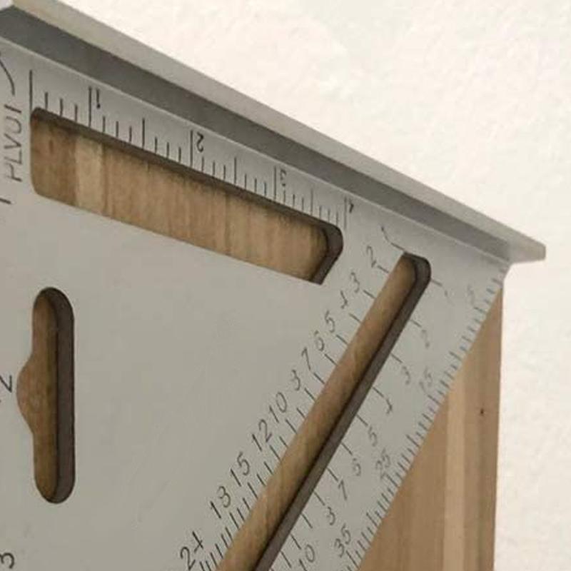 BowLift | Aluminum alloy triangle and square ruler
