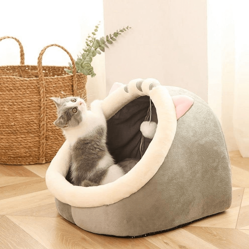 Soft Snuggle Cat Cave