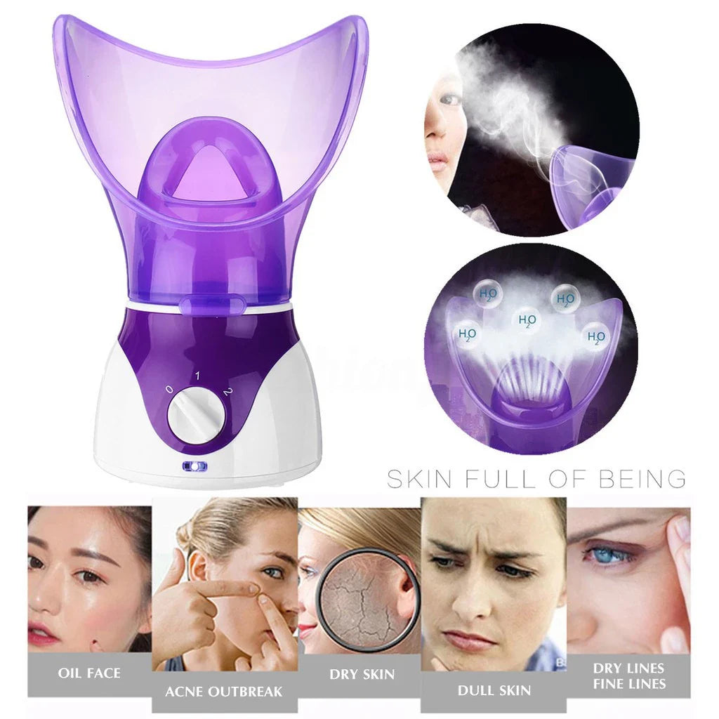 BowLift | Face Steamer With Adjustable Steam Levels And Aromatherapy Function