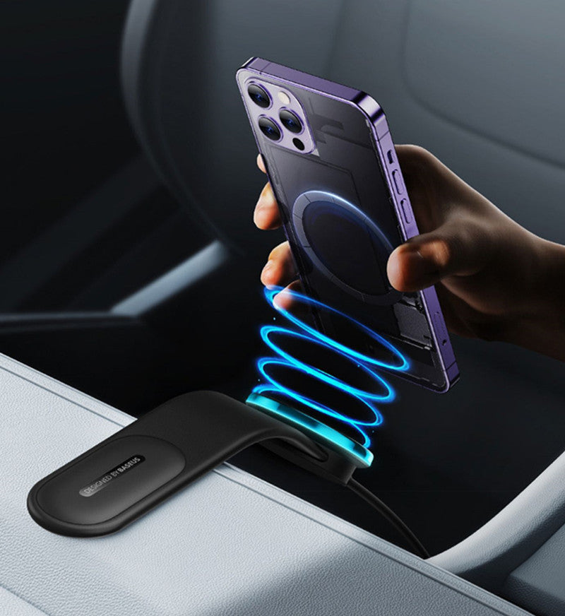 BowLift | Car-mounted Magnetic Foldable Wireless Phone Holder