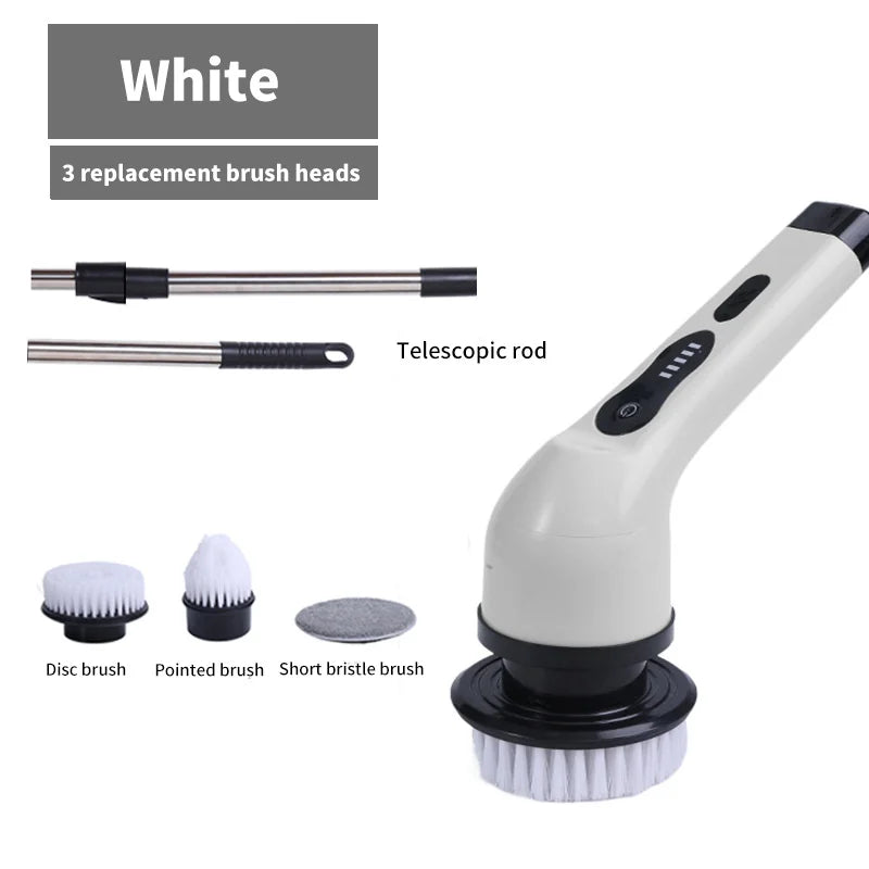 BowLift | 9-in-1 Electric Spin Cleaning Brush with LED Display – 1+1 FREE