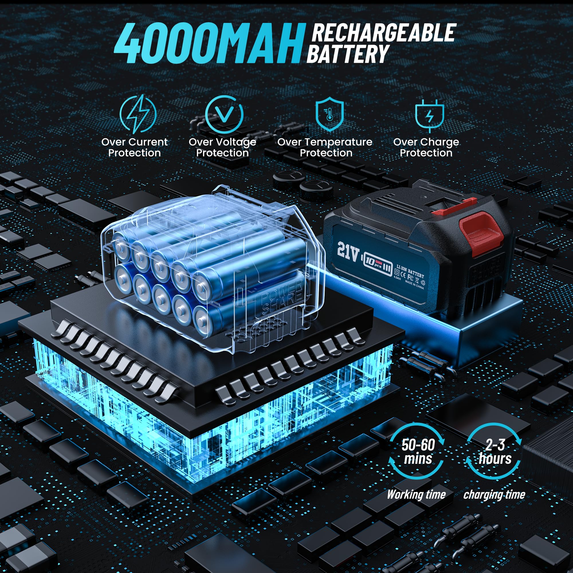 BowLift | 2-in-1 Cordless Chainsaw & Pole Saw