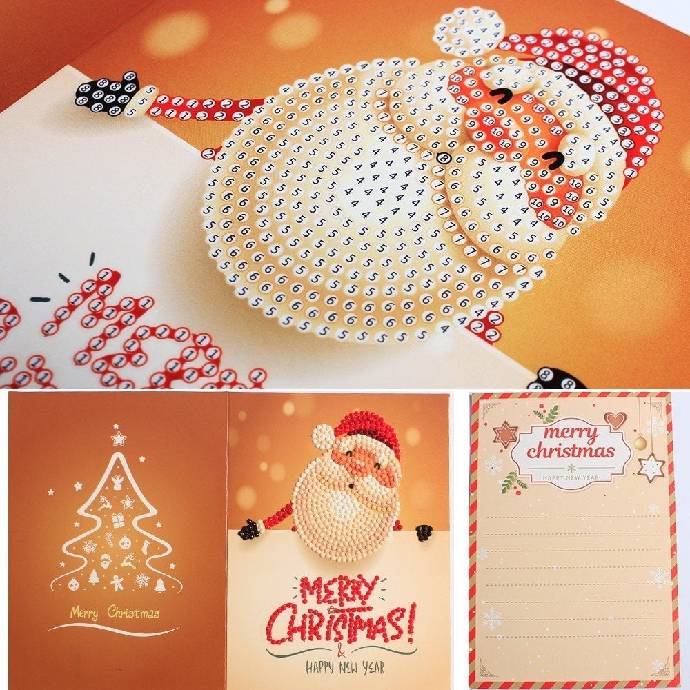 BowLift | 5D Diamond Painting Christmas Cards New Arrival (8 Pack)