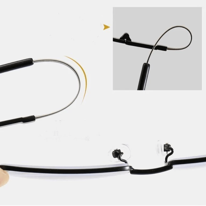 BowLift | Titanium Progressive Distance and Near Dual-Use Reading Glasses