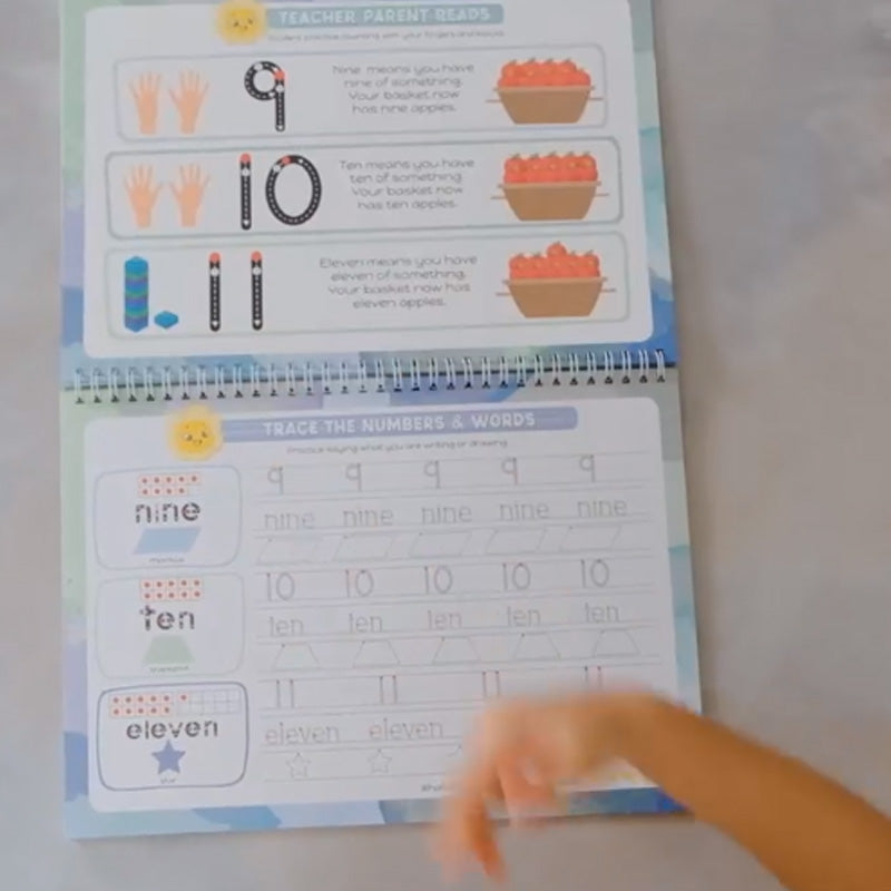 BowLift | Reusable ribbed handwriting workbooks