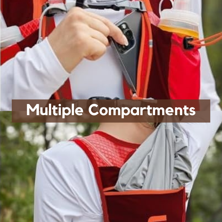 BowLift | Hydration Running Vest for Trail Running - Lightweight, Adjustable, and Comfortable Backpack for Outdoor Sports and Long Distance Races