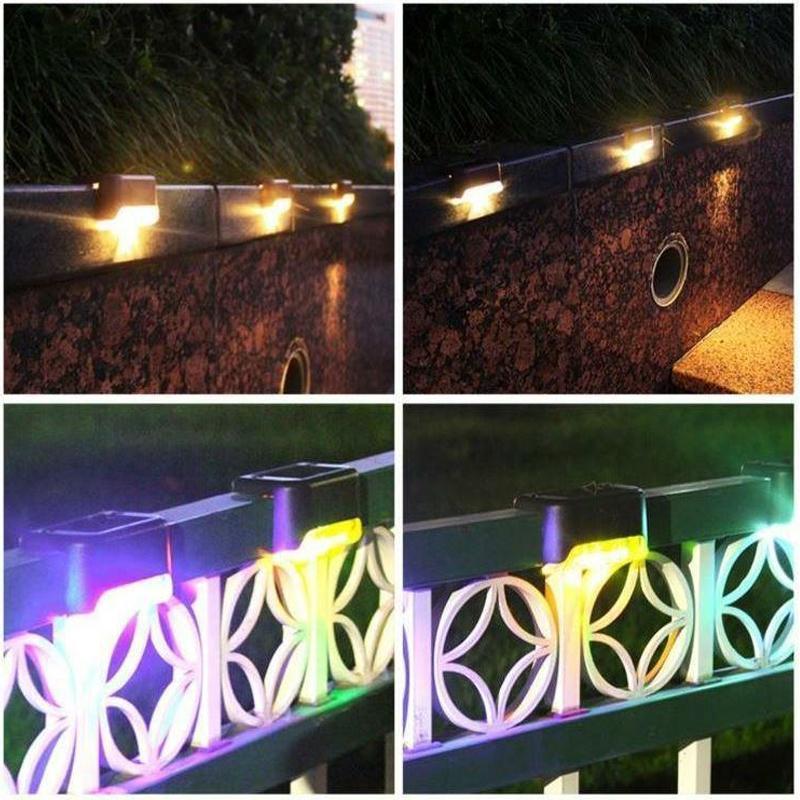 BowLift | Waterproof Stair Solar Lights for Outdoors (4 pieces)