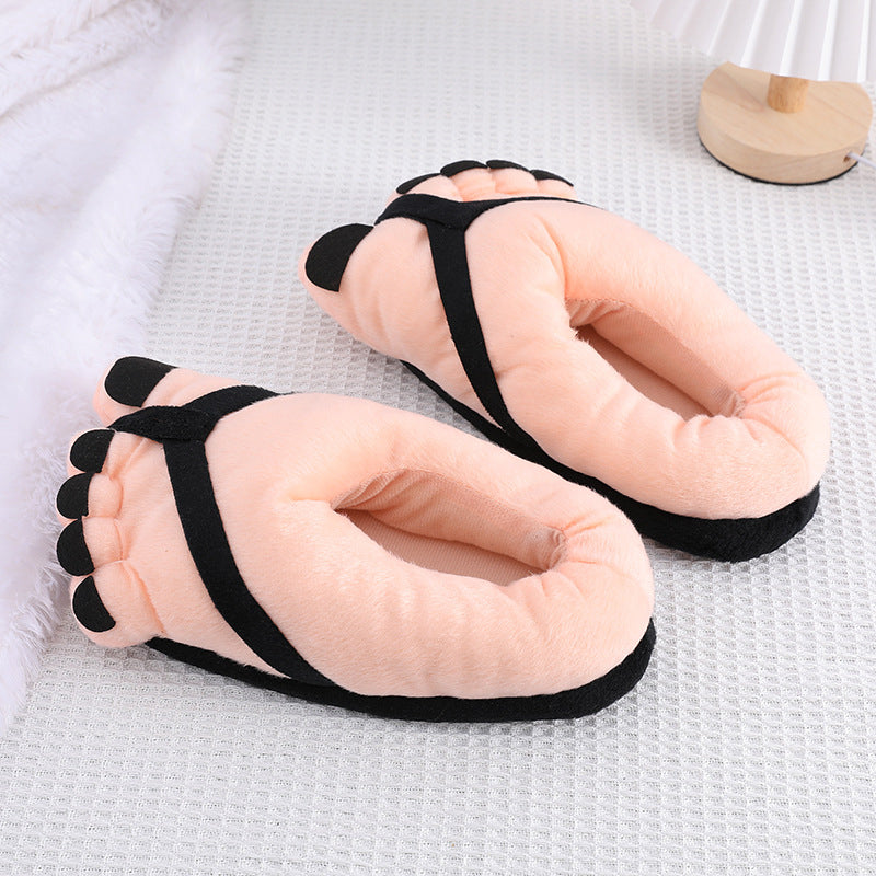 BowLift | Funny Foot Plush Novelty Slippers